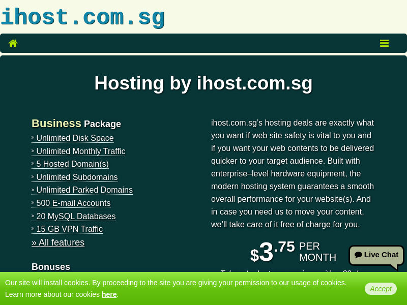 ihost.com.sg